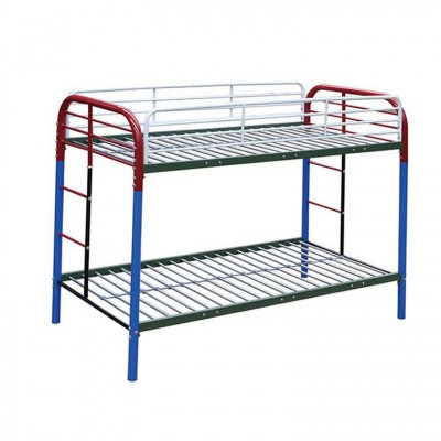 Black Triple Metal Founk Bed Children Kid Price Hotel Frame Silver For Hospital Homes Full Picture Double Deck Design Single