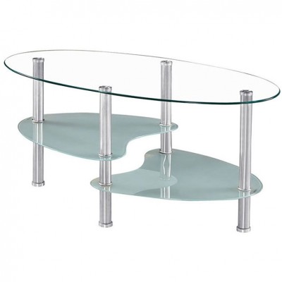 Two Layer Coffee Table Bed Side Italian Round Marble Tea 2 Seaters Extention Tables For Sale Oversized From Mirror