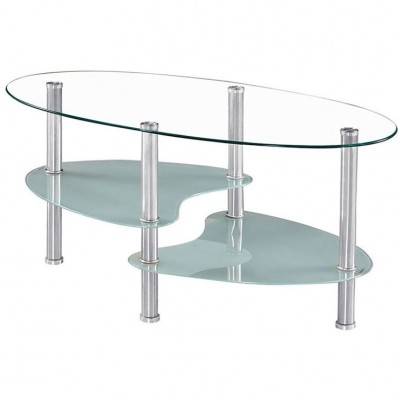 Tea Table Small Round Side Metal New Glass Coffee Night Stand Tables For Eating Mid Century Nordic Sofa Silver Gold