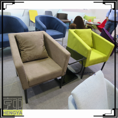 Hot sale rexine fabric leisure legless chair sofa from HengYa