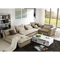 8163 modern design small l shaped sofa