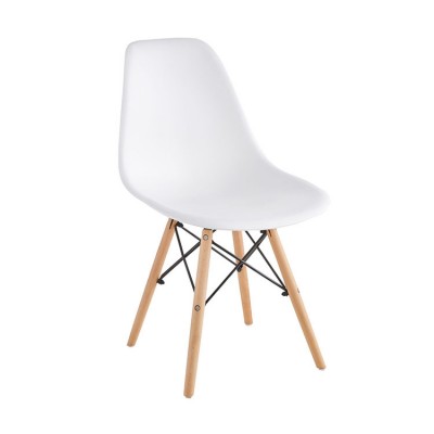 pp wholesale modern plastic dining chair white designs price